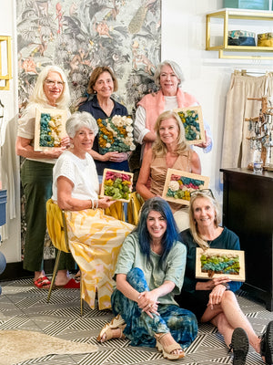 Moss Art: A Creative Workshop at Diana Kauffman Designs Calabash Monday June 22 |  10:00 am – 12:00 pm