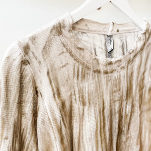 L/S Cotton Mesh Tee