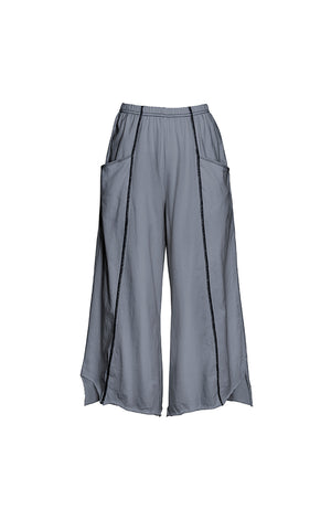 Cynthia Ashby Cotton Maren Pant | Pewter