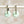 Mint Ceramic Wafer Hoop Earrings