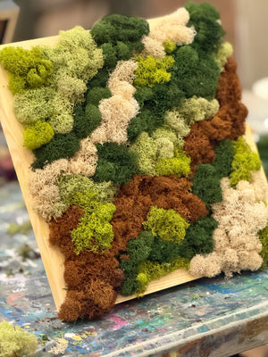 Moss Art: A Creative Workshop at Diana Kauffman Designs Calabash Saturday May 30 |  10:00 pm –12:00 pm