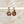 Patina Ceramic Wafer Hoop Earrings