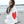 Heart Back Chunky Cardi | Breaker White & Apple Red
