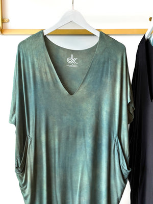 Oh So Chic Caftan | Hand Dyed Blue