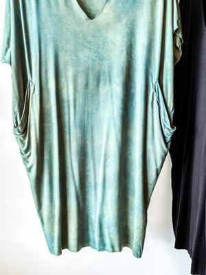 Oh So Chic Caftan | Hand Dyed Blue