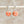Terra Cotta Ceramic Wafer Hoop Earrings