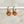 Terra Cotta Ceramic Wafer Hoop Earrings