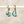 Tuscan Sunset Ceramic Wafer Hoop Earrings