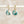 Tuscan Sunset Ceramic Wafer Hoop Earrings