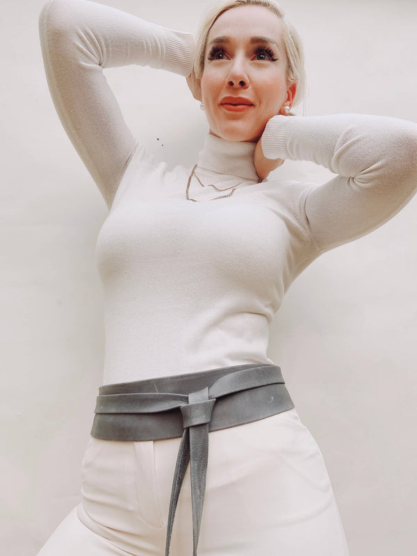 Wrap Belt - Grey