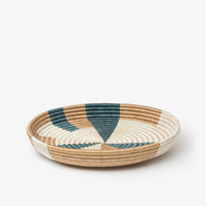 Prism Woven Bowls: Light Pink & Teal | Small | 7"