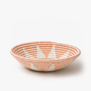 Zuba Woven Bowls: Blush / Medium