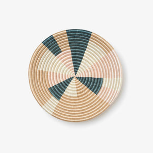 Prism Woven Bowls: Light Pink & Teal | Small | 7"