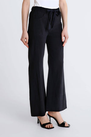 Aditya Flared Leg Pull-on Pant (PC105): 001 Black / One Size