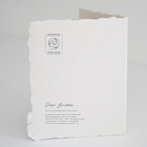 You're So Thoughtful | Thank You Greeting Card: Flat A2 Greeting Card. Blank on Back.
