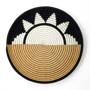 Zubita Woven Bowls: Black | Small | 7"