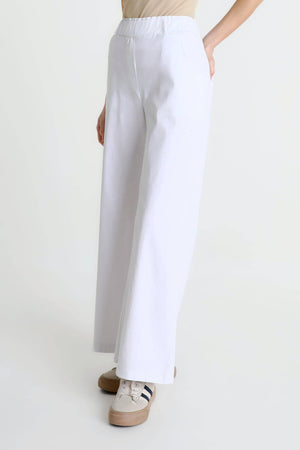Hera Flared Leg Pull-on Pant (PL406): 100 White / One Size
