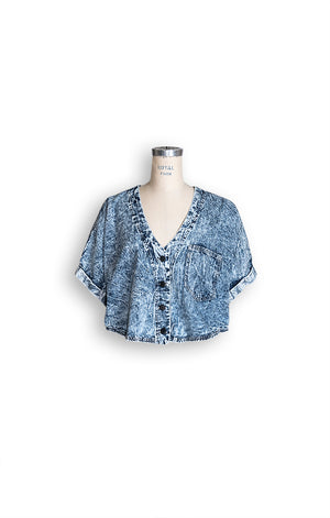 Harper Denim Jacket | Acid Wash