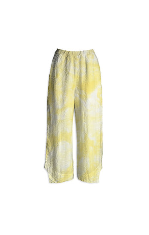 Milo Linen Pant | Citron