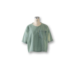 Devin Denim Top | Halogen