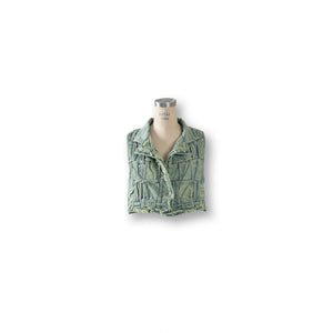 Weave Denim Vest | Halogen