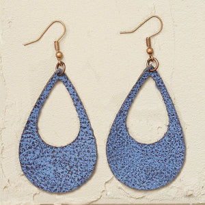 Lux Leather Earrings -The Cut Out
