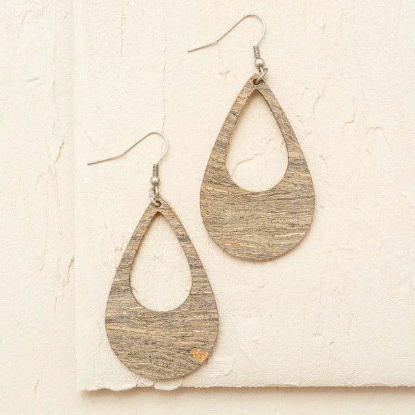 Leather Earrings - The CutOut