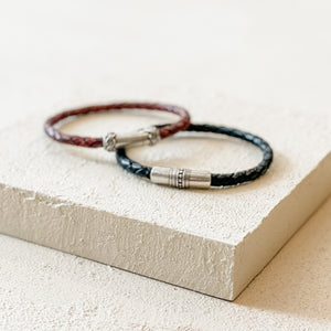 Luxury Leather Rope Bracelet - Cuban