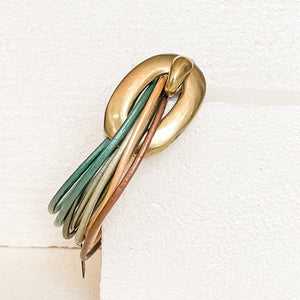 Evergreen Playing Hooky Bracelet | Brass