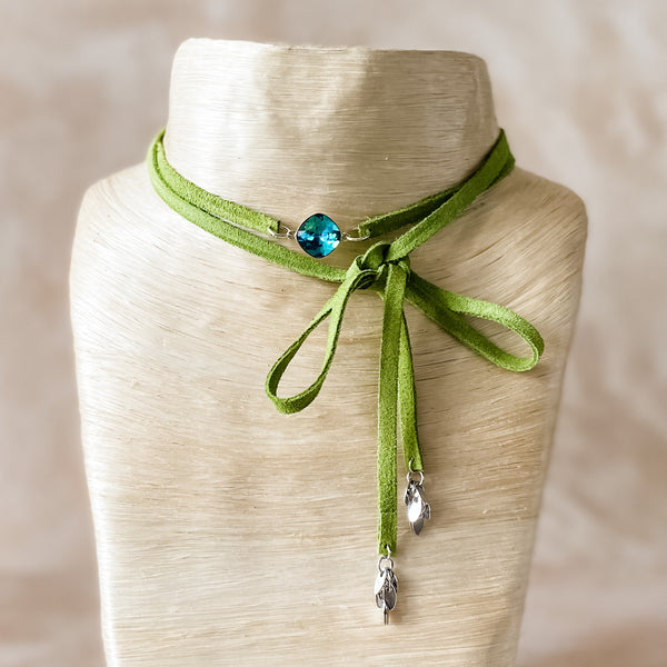 Calypso Convertible Choker/Lariat/5x Wrap Bracelet