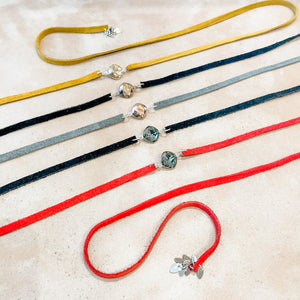 Halley Convertible Choker/Lariat/5x Wrap Bracelet