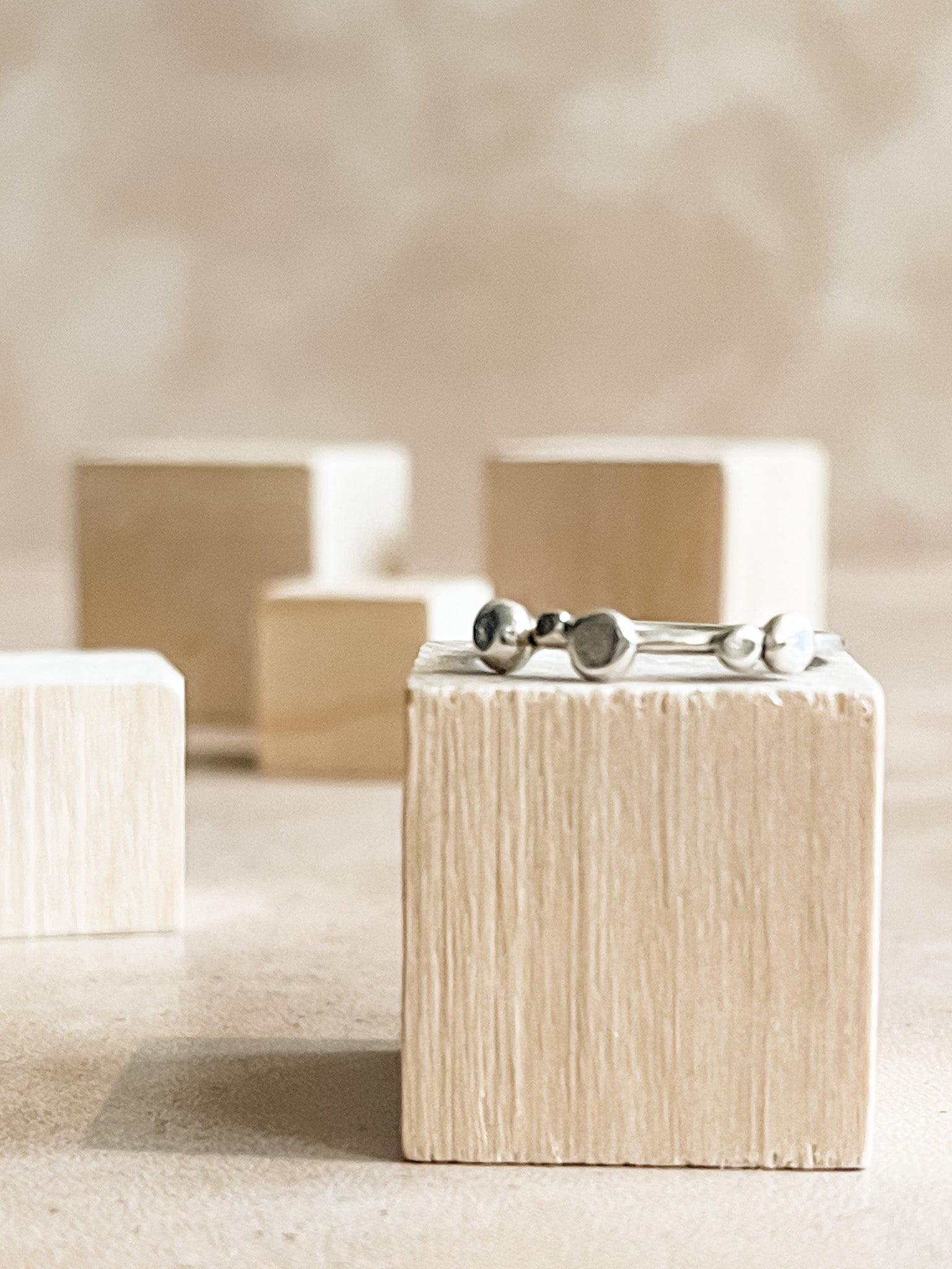 Sterling Silver River Rock Stacking Ring – Diana Kauffman Designs